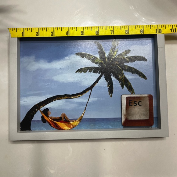 ASHLAND Palm tree wall decor. NWT - Picture 4 of 5